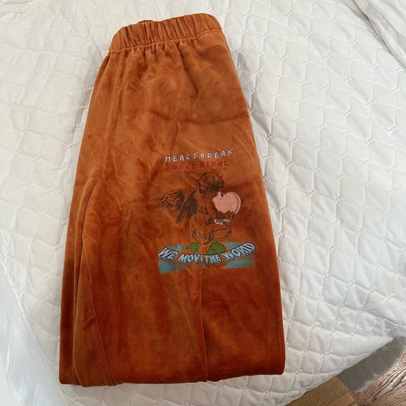 Gone Viral Velour Sweatpants - Picture 9 of 10